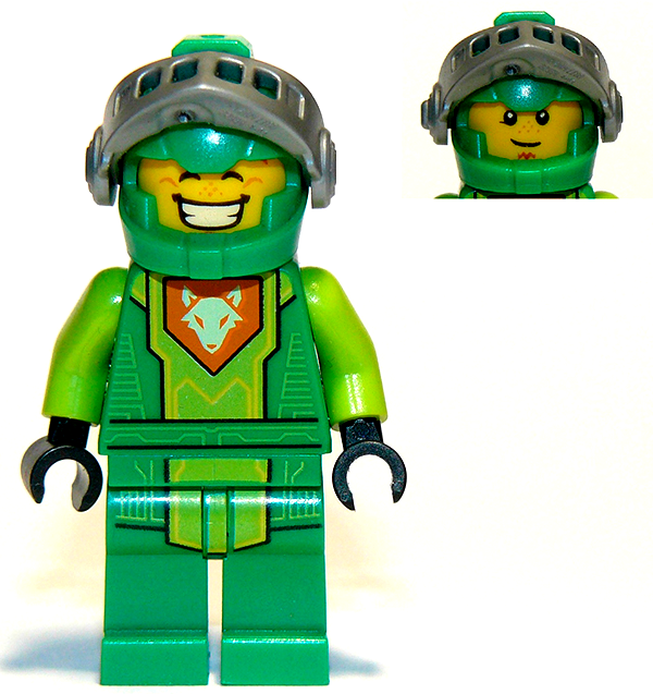 Aaron Fox - Flat Silver Visor (Battle Suit Aaron) – НЕКСО РИЦАРИ