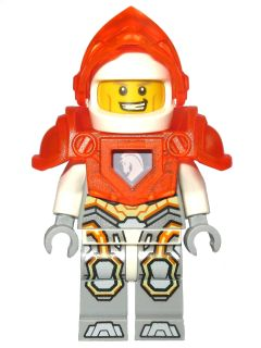 Lance Richmond - Trans-Neon Orange Visor and Armor – НЕКСО РИЦАРИ