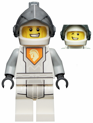 Lance Richmond - Flat Silver Visor (Battle Suit Lance) – НЕКСО РИЦАРИ