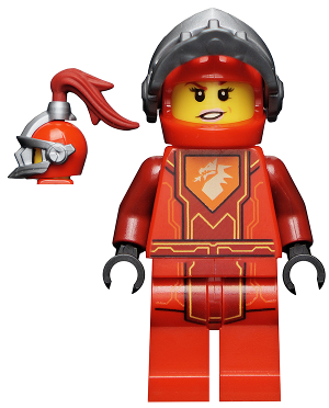 Macy Halbert - Flat Silver Visor (Battle Suit Macy) – НЕКСО РИЦАРИ