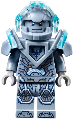 Clay Moorington - Sand Blue Helmet and Armor, Trans-Light Blue Visor (Stone Clay) – НЕКСО РИЦАРИ