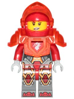 Macy Halbert - Trans-Neon Orange Visor and Armor – НЕКСО РИЦАРИ