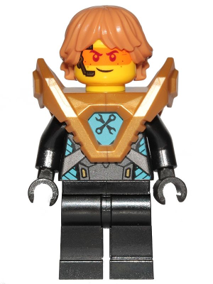 Robin Underwood - Hair, Black Legs, Pearl Gold Armor – НЕКСО РИЦАРИ