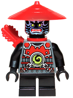 Stone Army Scout - Blue Face, Red Quiver, Short Legs – НИНДЖАГО