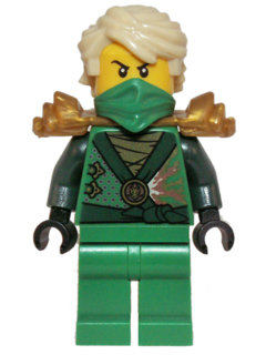 Lloyd (Techno Robe) - Rebooted, Pearl Gold Shoulder Armor – НИНДЖАГО