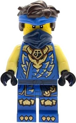 Jay - Dragons Rising, Tunic with Dragon Head, Hair – НИНДЖАГО