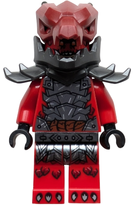 Dragonian Warrior - Open Mouth with Bottom Fangs – НИНДЖАГО