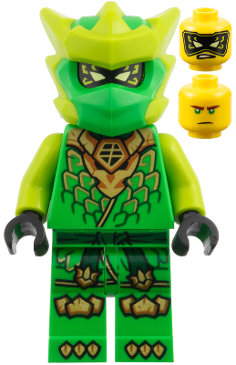 Lloyd - Dragons Rising, Tunic with Dragon Head, Helmet – НИНДЖАГО