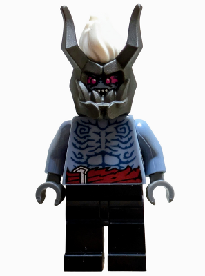 Oni Warrior - Sand Blue Torso, Black Legs – НИНДЖАГО