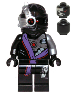Nindroid Warrior with Head Pattern Only on Front – НИНДЖАГО