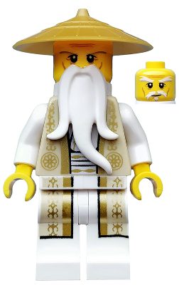 Wu Sensei - Gold and Tan Robe – НИНДЖАГО