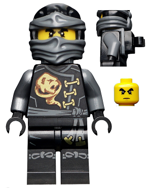 Cole - Skybound with Neck Bracket and Modified Tile – НИНДЖАГО