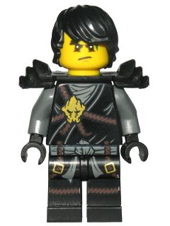 Cole (Honor Robe) - Day of the Departed, Hair, Black Shoulder Armor – НИНДЖАГО