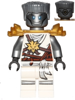 Zane (Honor Robe) - Day of the Departed, Hair, Pearl Gold Shoulder Armor – НИНДЖАГО