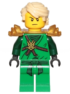 Lloyd (Honor Robe) - Day of the Departed, Hair, Pearl Gold Shoulder Armor – НИНДЖАГО