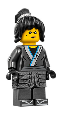 Nya - The LEGO Ninjago Movie, Cloth Armor Skirt, Hair, Crooked Smile / Scowl – ЛЕГО НИНДЖАГО ФИЛМЪТ