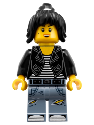 Nya - Leather Jacket and Jeans High School Outfit – ЛЕГО НИНДЖАГО ФИЛМЪТ
