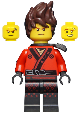 Kai - The LEGO Ninjago Movie, Hair, Pearl Dark Gray Scabbard – ЛЕГО НИНДЖАГО ФИЛМЪТ