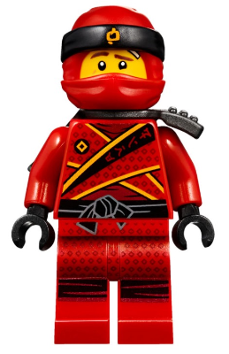 Kai - Sons of Garmadon, Ninjago Logogram Letter H on Head Wrap – НИНДЖАГО