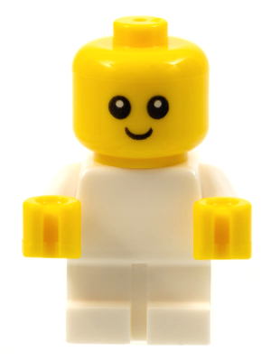 Baby - White Body with Yellow Hands, Head with Neck – ЛЕГО НИНДЖАГО ФИЛМЪТ