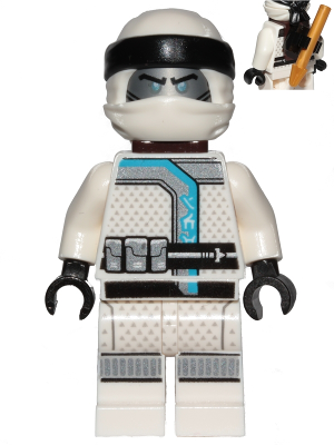 Zane - Sons of Garmadon, Clip and Harpoon on Back – НИНДЖАГО