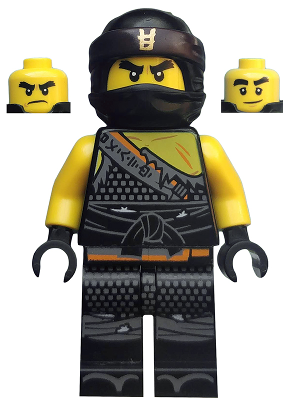 Cole - Hunted, Gold Asian Symbol on Bandana – НИНДЖАГО