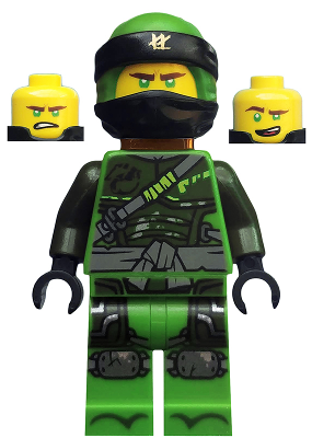 Lloyd - Hunted, Green Wrap and Neck Bracket – НИНДЖАГО