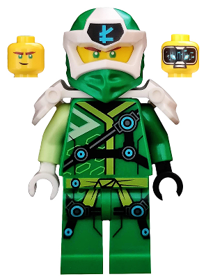 Lloyd - Digi Lloyd, White Shoulder Armor with Scabbard – НИНДЖАГО