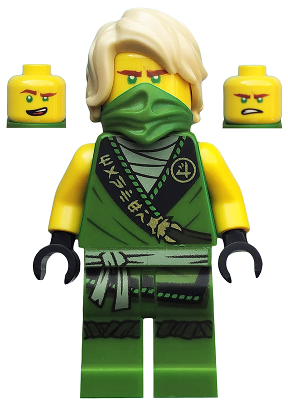 Lloyd - Legacy, Rebooted, Ninjago Logogram 'MANTER' on Torso – НИНДЖАГО
