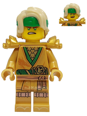 Lloyd (Golden Ninja) - Legacy, Hair – НИНДЖАГО