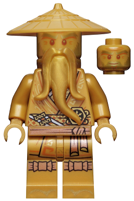 Wu Sensei - Legacy, Pearl Gold Robe – НИНДЖАГО