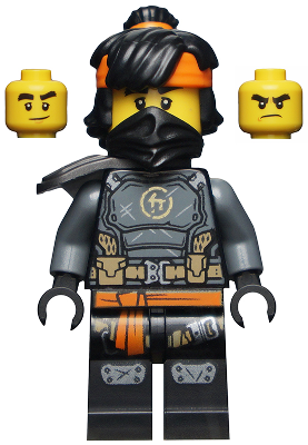 Cole - The Island, Mask and Hair with Bandana – НИНДЖАГО