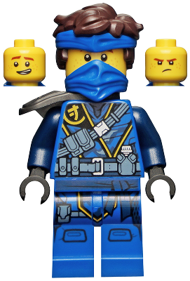 Jay - The Island, Mask and Hair with Bandana, Shoulder Pad – НИНДЖАГО