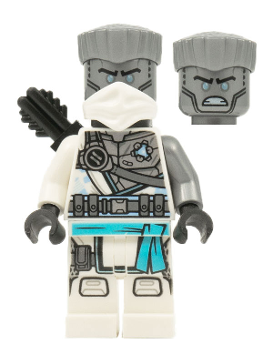 Zane - The Island, Mask and Hair, Quiver – НИНДЖАГО