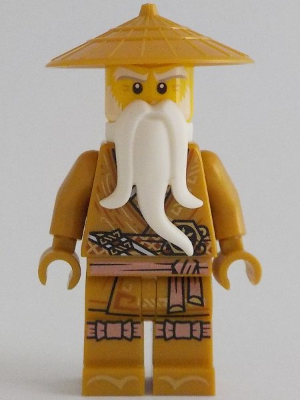 Wu Sensei - Pearl Gold Robe, White Beard – НИНДЖАГО