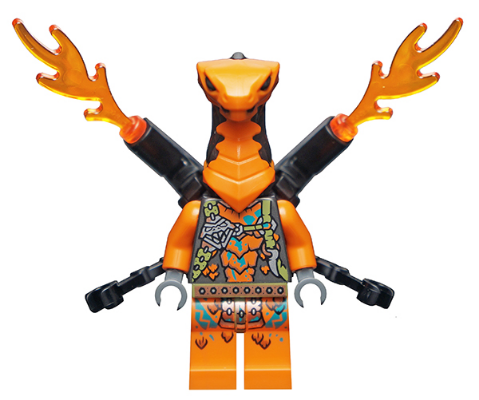 Cobra Mechanic - Harness Torso, Neck Bracket with Flamethrowers and Mechanical Arms – НИНДЖАГО