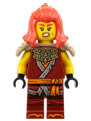 Wyldfyre - Dark Red Tunic, Shoulder Armor – НИНДЖАГО