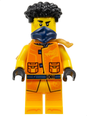 Arin - Tang Jacket, Dark Blue Bandana, Scabbard – НИНДЖАГО