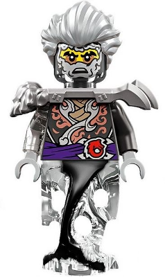 Cinder - Pearl Dark Gray and Flat Silver Armor, Ghost Legs – НИНДЖАГО