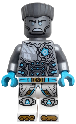 Zane - Dragons Rising, Flat Silver Torso – НИНДЖАГО