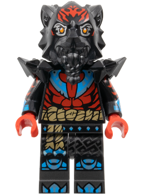Lord Ras - Red Markings, Black Shoulder Armor – НИНДЖАГО