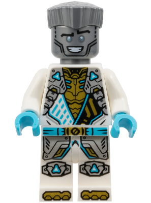 Zane - Dragons Rising, Tunic with Shoulder Armor, Hair – НИНДЖАГО