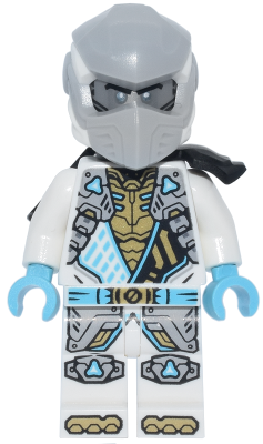 Zane - Dragons Rising, Tunic with Shoulder Armor, Head Wrap, Scabbard – НИНДЖАГО