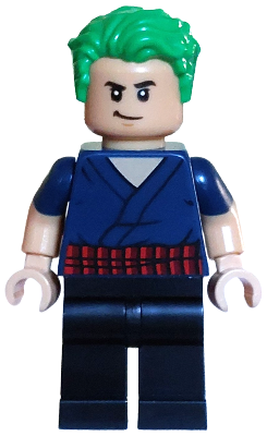 Roronoa Zoro - Dark Blue Shirt, Hair – УАН ПИЙС