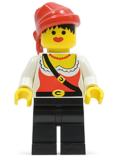 Pirate Female, Black Legs, Red Bandana – ПИРАТИ
