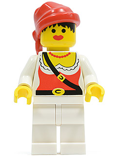 Pirate Female, White Legs, Red Bandana – ПИРАТИ