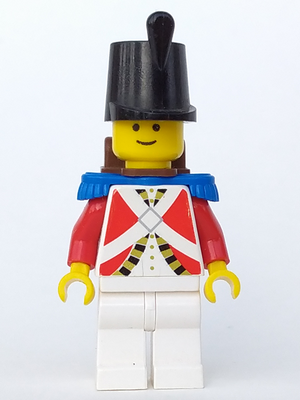 Imperial Guard with Blue Epaulettes and Brown Backpack Non-Opening – ПИРАТИ