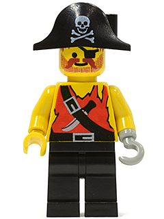 Pirate Shirt with Knife, Black Legs, Black Pirate Hat with Skull – ПИРАТИ