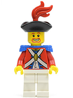 Imperial Soldier II - Officer with Red Plume, Brown Beard – ПИРАТИ