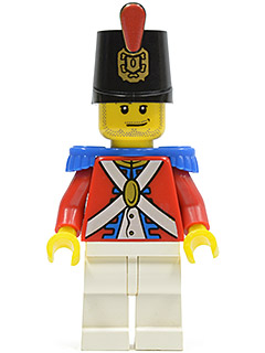 Imperial Soldier II - Shako Hat Printed, Smirk and Stubble Beard – ПИРАТИ